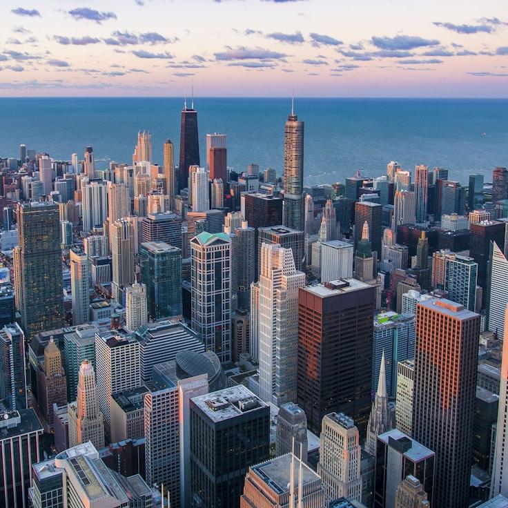 Sunset outdoors in United States